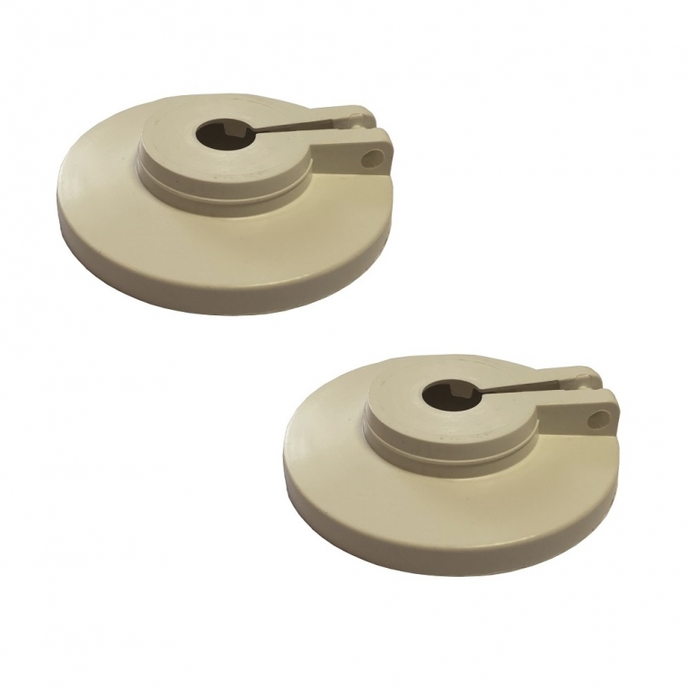 ROZETA PVC 3/4” PVC-PAK DVODELNA FI.22MM PAR MIB-20020